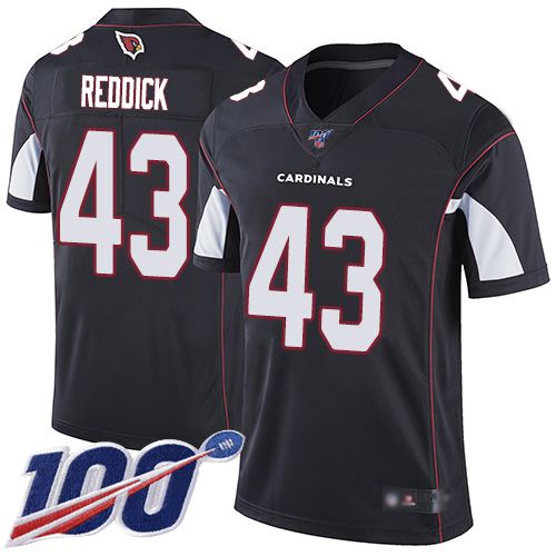 Arizona Cardinals Limited Black Men Haason Reddick Alternate Jersey NFL Football #43 100th Season Vapor Untouchable->nfl t-shirts->Sports Accessory